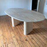 Roche Bobois travertine table