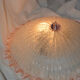 Vintage Italian ceiling light in pink Murano glass, 40 cm