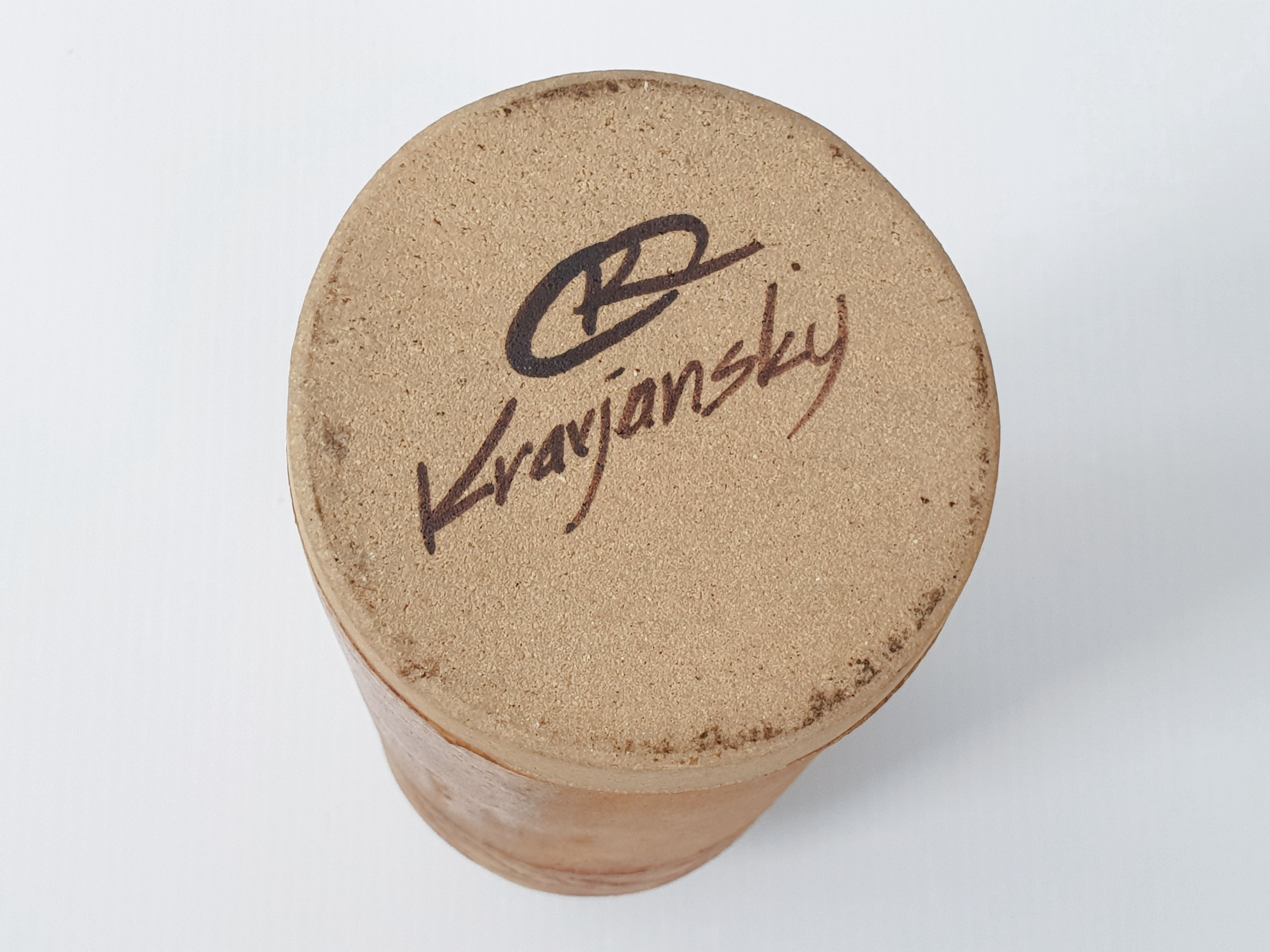 Vintage vase by Vladimir Kravjansky