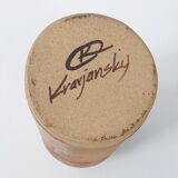 Vintage vase by Vladimir Kravjansky