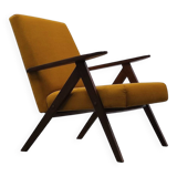 Mid-century Easy Model B armchair - 310 Var in Goldenrod velvet