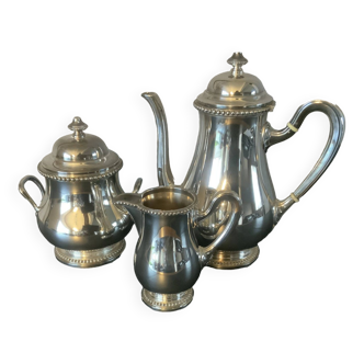 Ravinet d'enfert silver metal coffee service