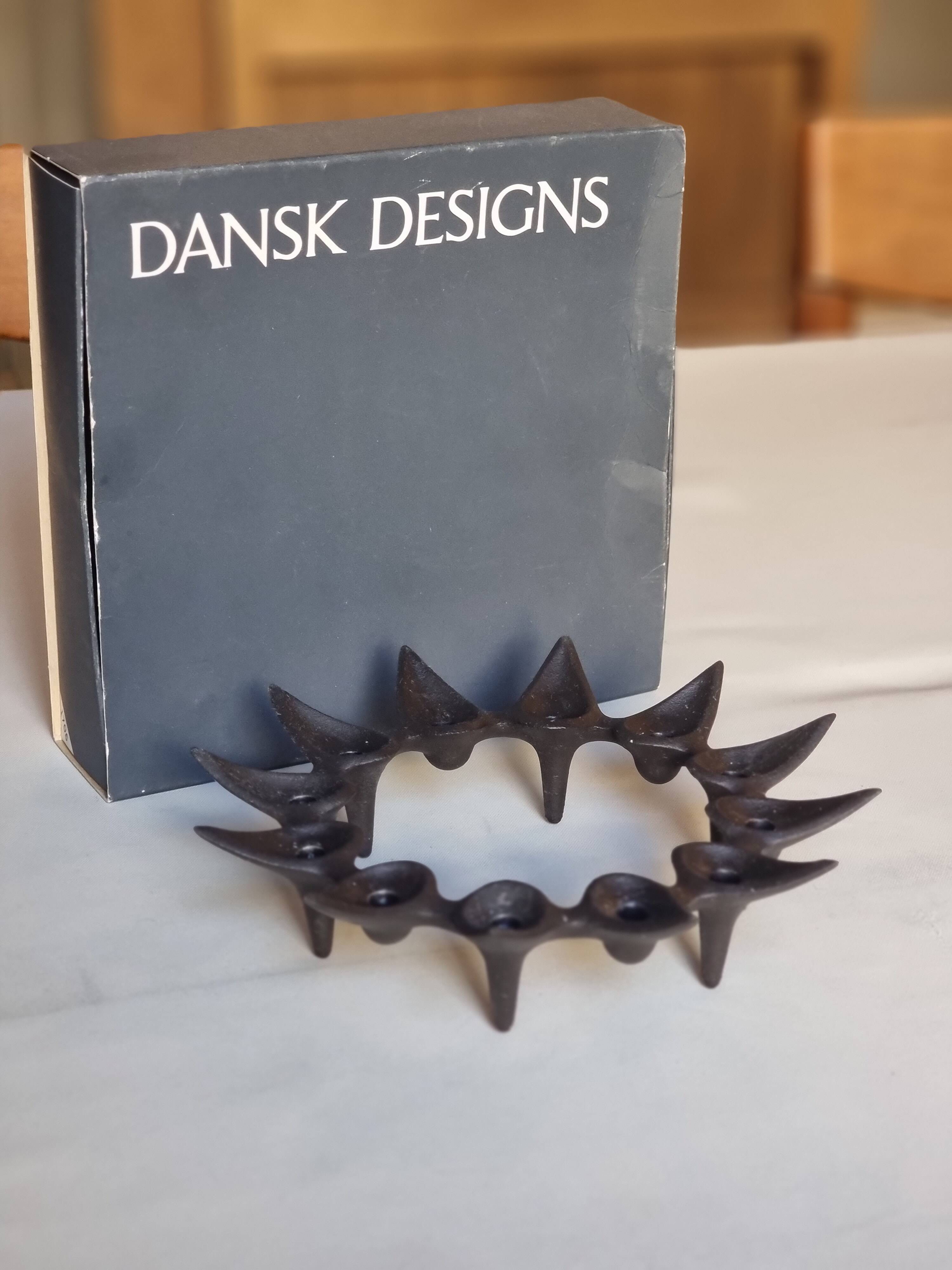 Quistgaard cast iron candle holder for Dansk design