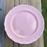 13 vintage powder pink plates