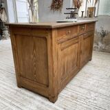 Oak and pine counter 1950