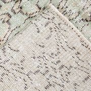 3x9 Shades Of Light Green & Black Vintage Runner Rug, 81x275Cm