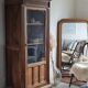 Glass-fronted Parisian wardrobe