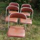 5 chaises pliables