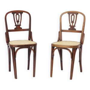 Ensemble de 2 chaises - bois