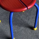 Small Ikea children's chair 1980s/1990s Memphis style