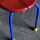 Small Ikea children's chair 1980s/1990s Memphis style