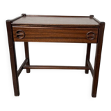 Jacques Hauville bedside table Roche Bobois mahogany