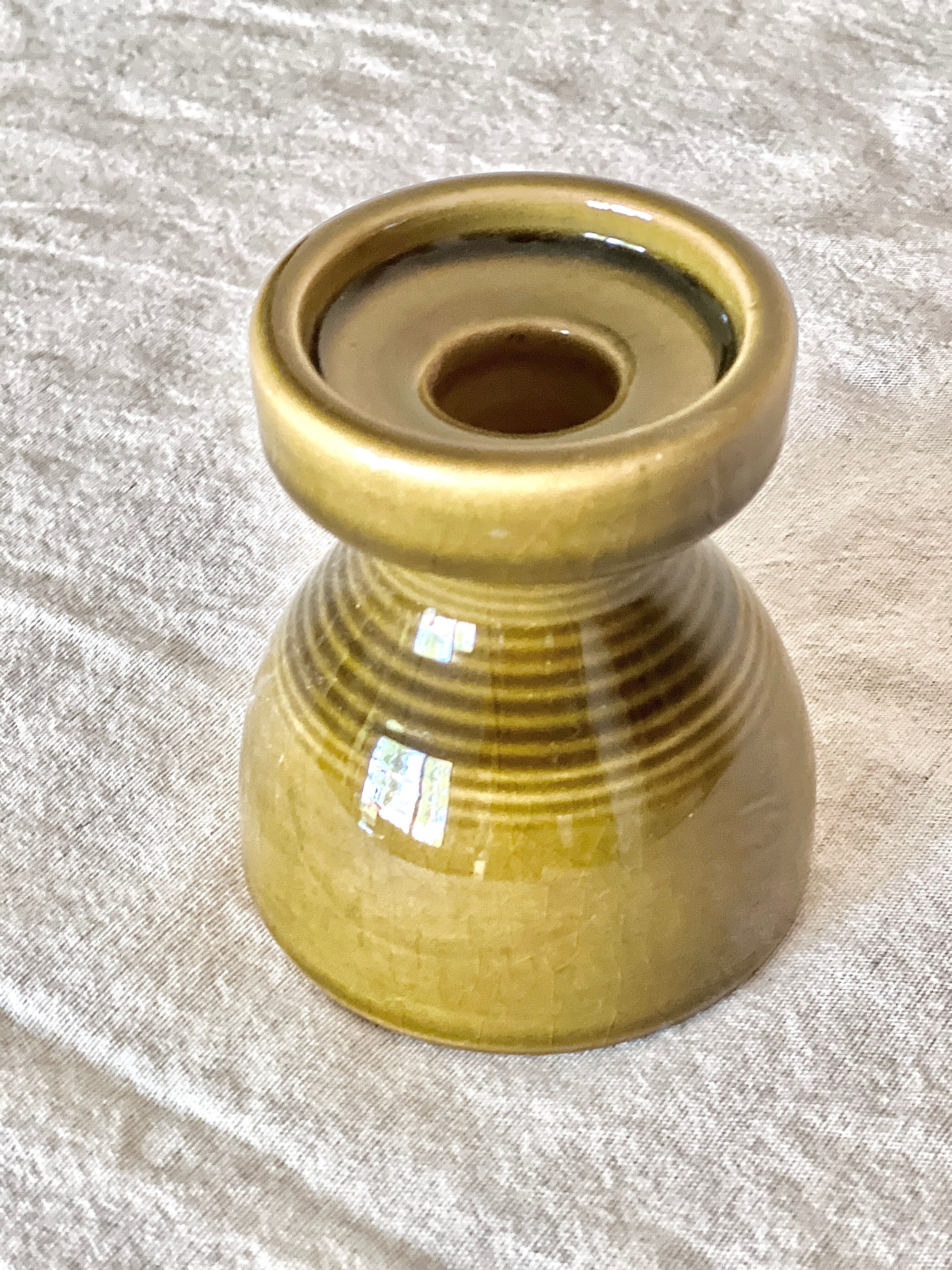 Vintage 70's Candle stick by  Steuler Ceramic Germany designed by Cari Zalloni