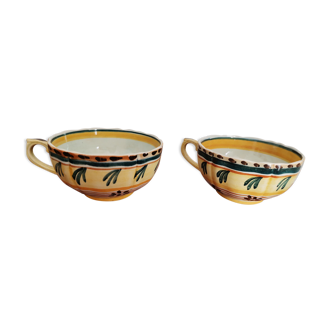 2 tea cups of gien