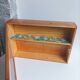 80s solid pine mirrored wall cabinet