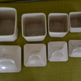 Old spice pots in earthenware
