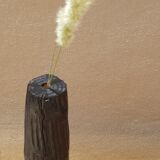 Vase en bois