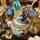 Deruta Italian earthenware pitcher