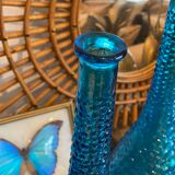 Turquoise blue Empoli decanter
