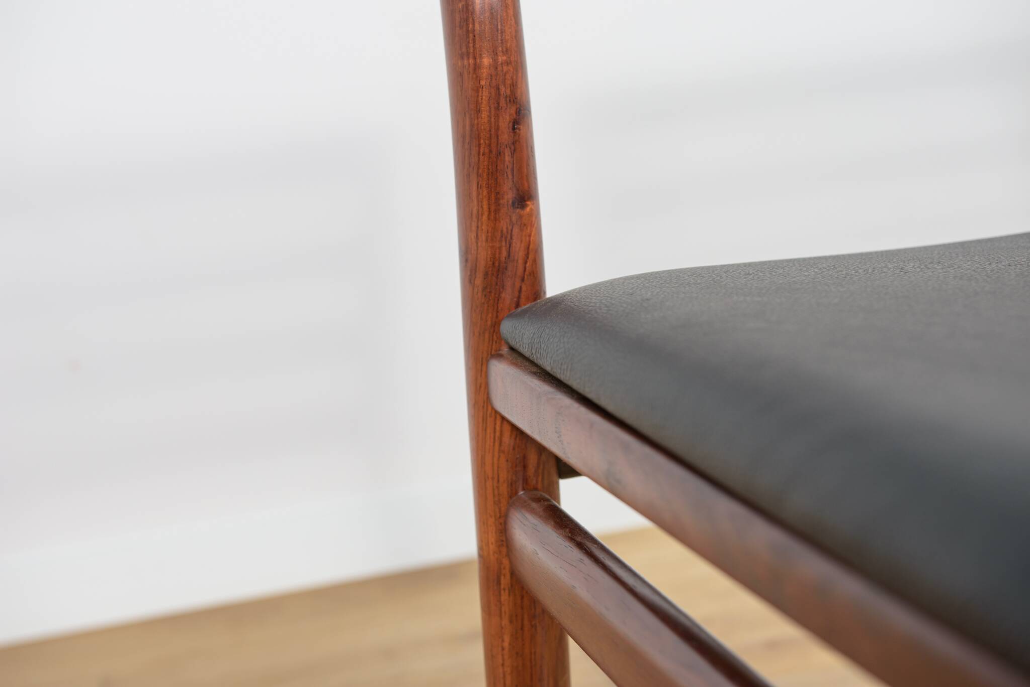 Mid Century Rosewood Dining Chairs by Erling Torvits for Sorø Stolefabrikta, Danmark,  1960s, Set of