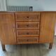 Rattan drawer sideboard