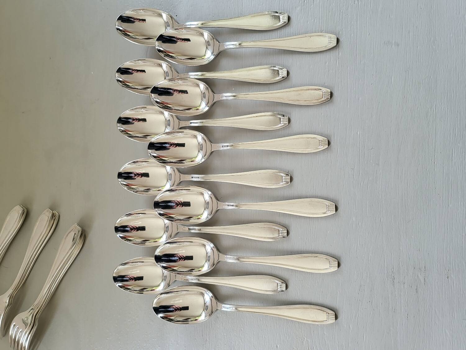 Silver Metal Dessert Entremet Cutlery
