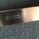 Set of 10 table knives in white Bakelite