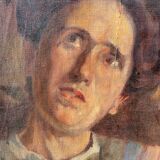 Portrait of a woman signed from Eastern Europe