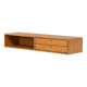 Rare console murale « Modèle 132 » en chêne par Aksel Kjersgaard (Danemark, années 1950).