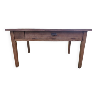Ancienne table de ferme en chene