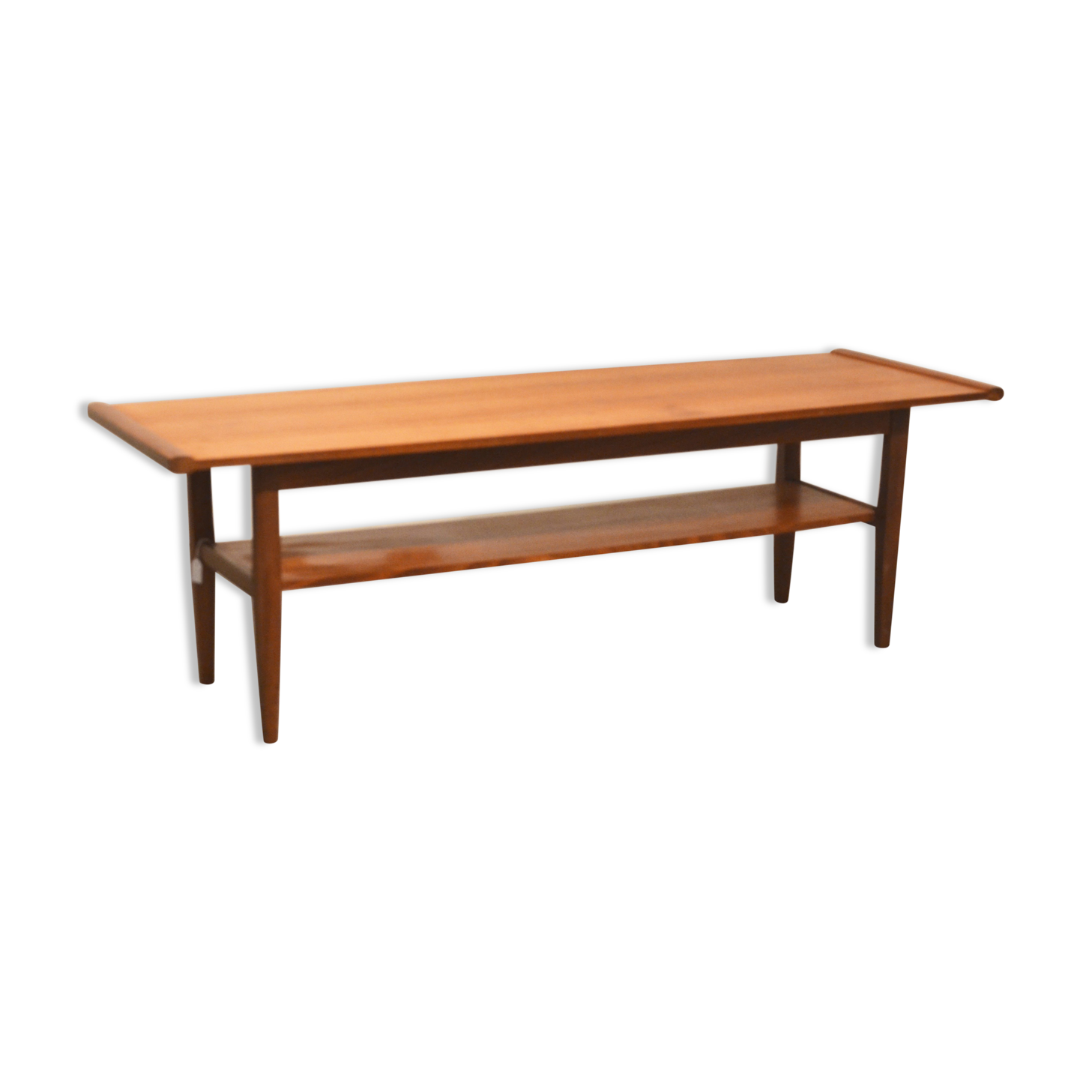 Table basse scandinave en teck