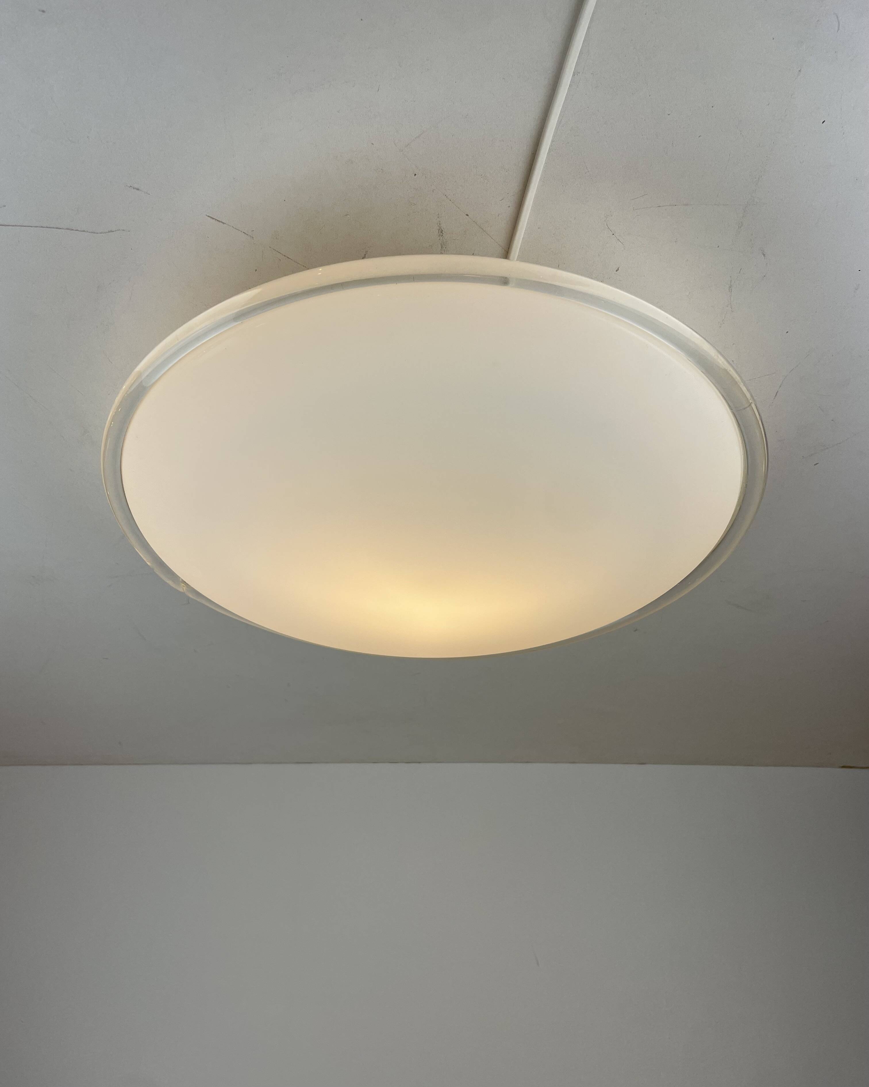 Candida, Murano Ceiling Lamp by Murano Luce, Italy, 1990s