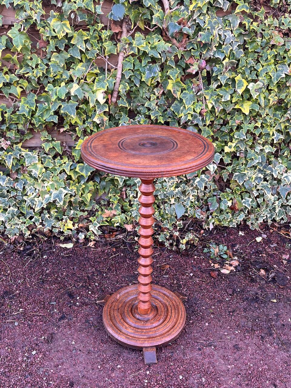 Wooden dessert table