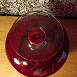 Vase en verre d'Empoli Ø23cm