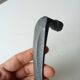 Art Deco door handle lever in solid aluminium
