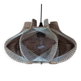 Scandinavian wooden and wire suspension, years