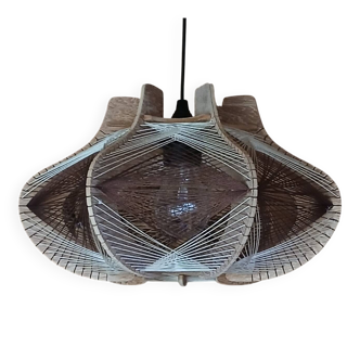 Scandinavian wooden and wire suspension, years