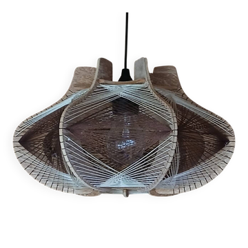Scandinavian wooden and wire suspension, years