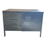 Meuble commode industriel