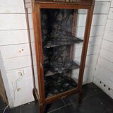 Antique library in Louis XV style made of mahogany.