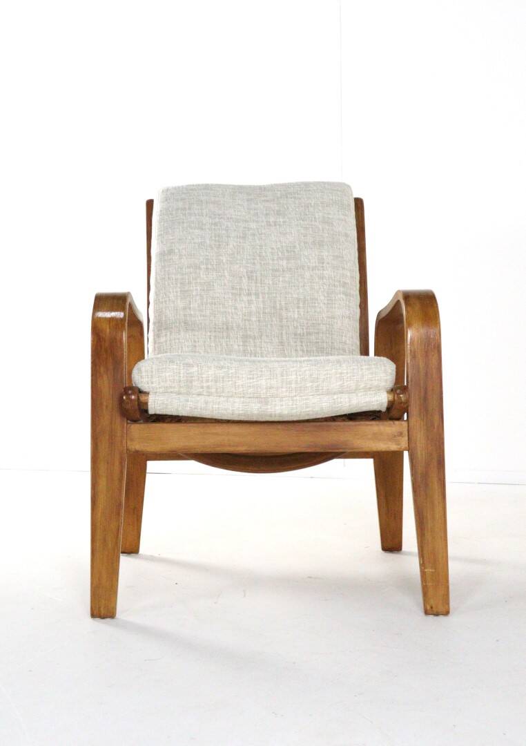 Fauteuil en contreplaqué Pastoe FB06 modèle femme