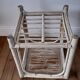 Rattan side table / bedside table 50s-60s