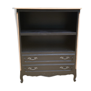 Armoire noir en merisier