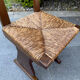 Set of 6 rustic 1970s chairs