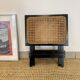 Tabouret pliable en cannage