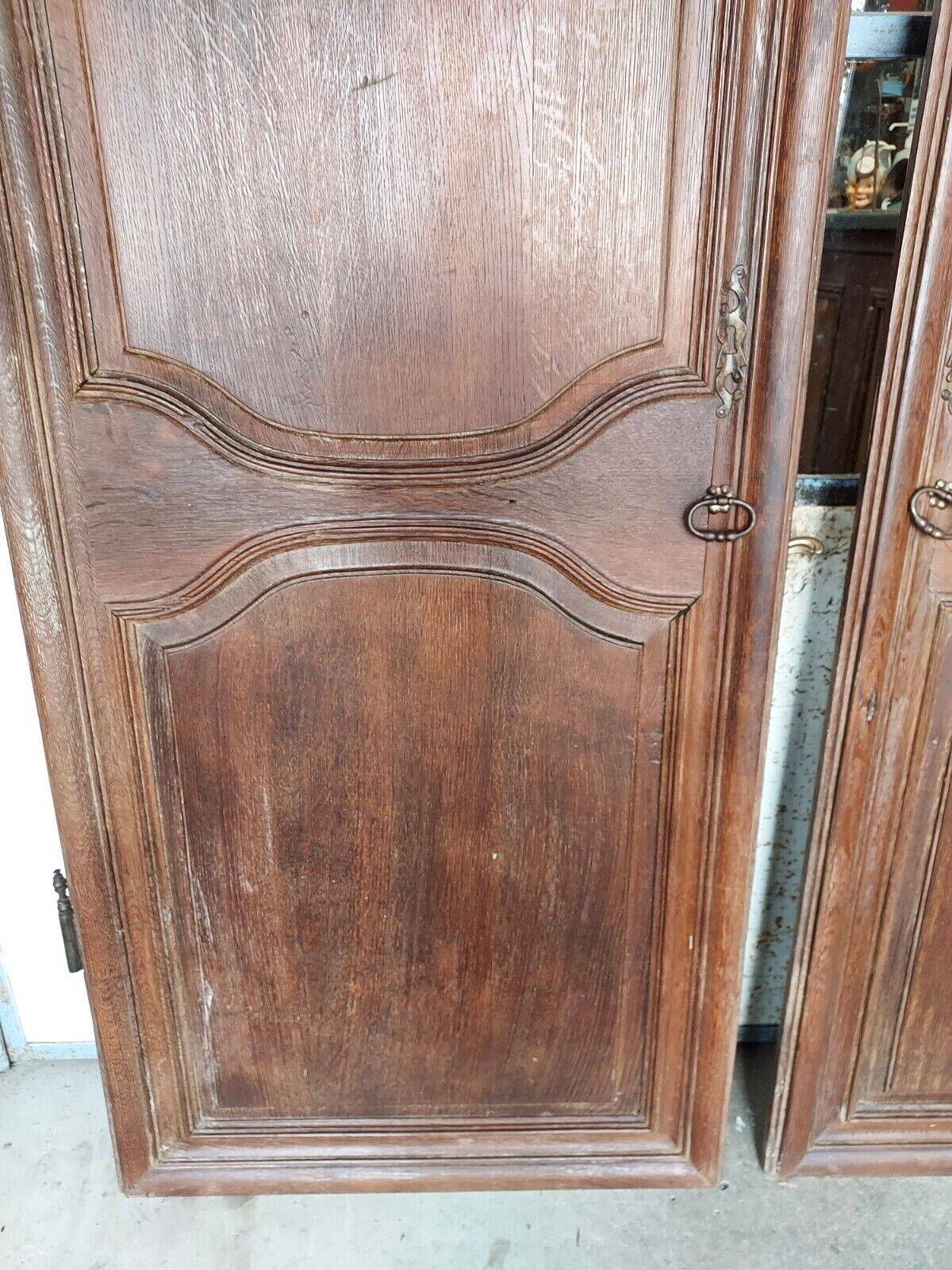 Oak cupboard doors
