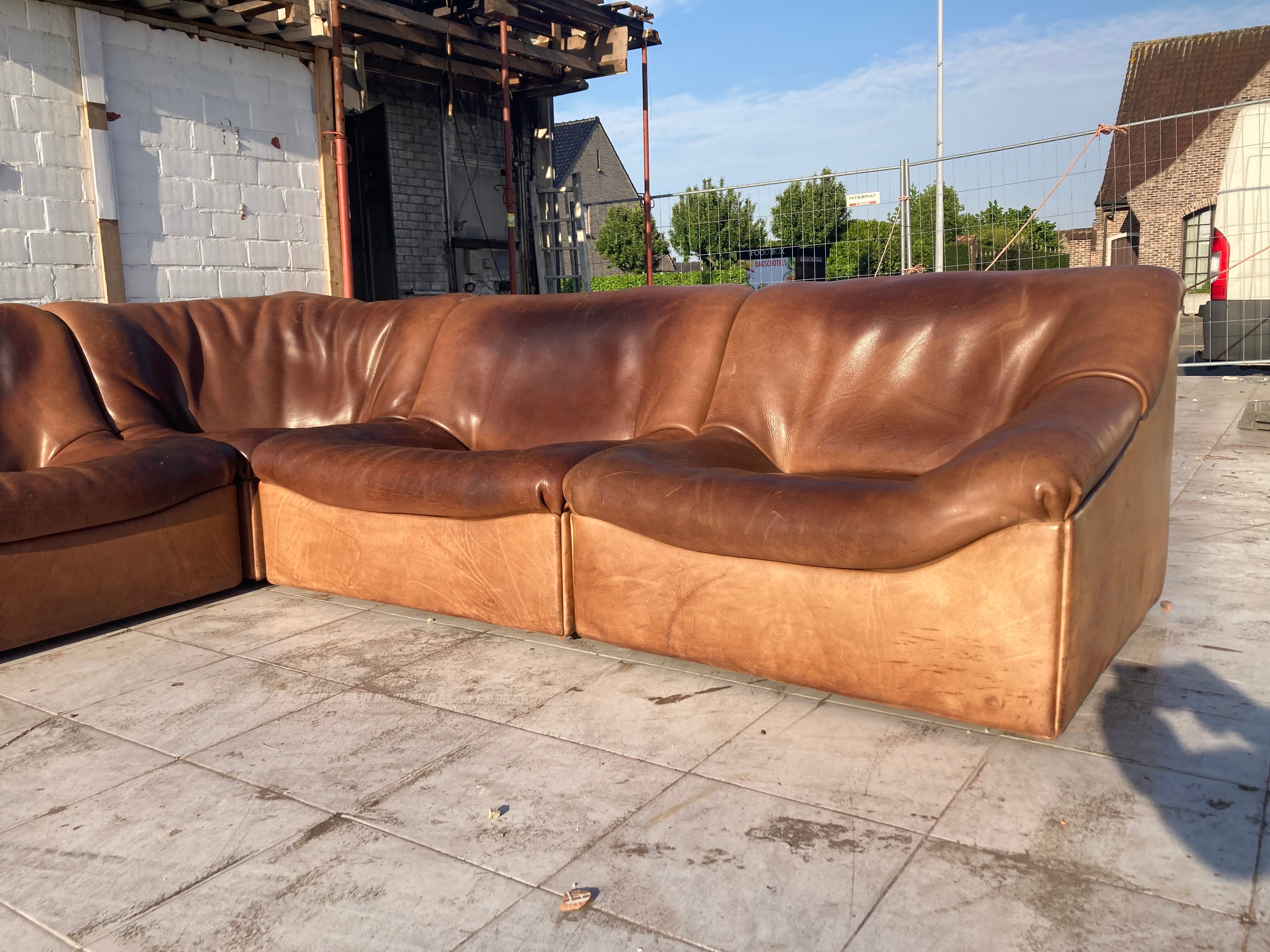 Modular corner seating De Sede Ds46