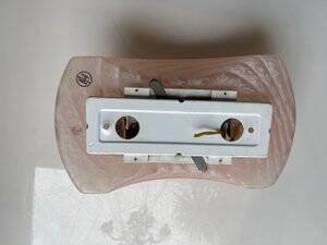 Pink Murano Glass Duna Sconces