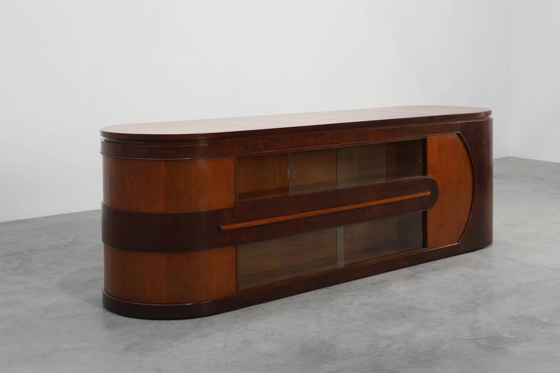 Large Art Deco Monumental Counter attributed to De Coene, Belgium, 1920s