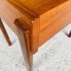 Vintage Scandinavian teak bedside table circa 1960's